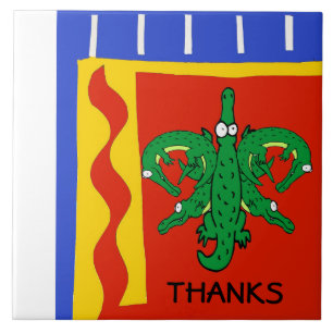 Gator, Dutch Delft Look, editar texto