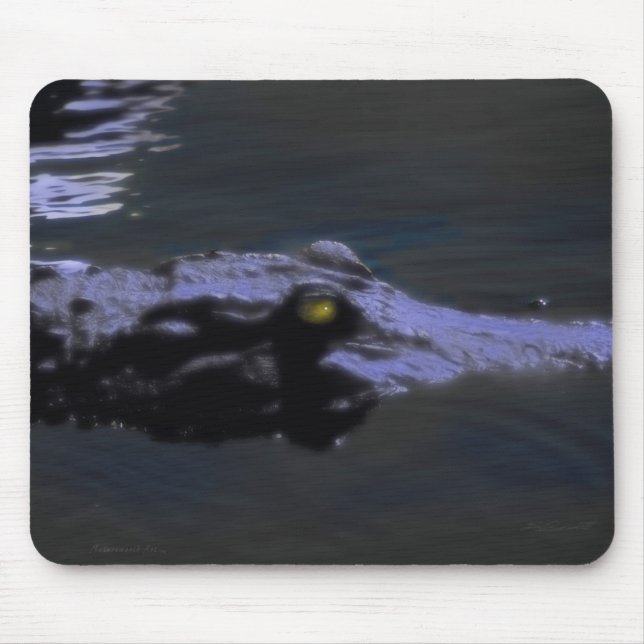 Gator Night Mousepad (Frente)