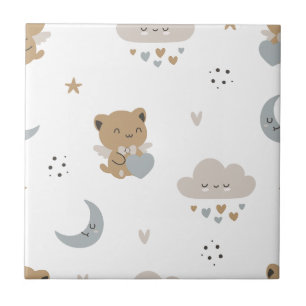 Gatos Anjo Kawaii & Nuvens (1)