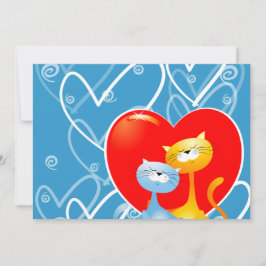 Gatos apaixonados, convite