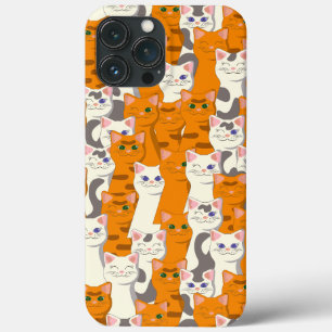 Gatos brancos e gengibres padrão olhos verdes olho