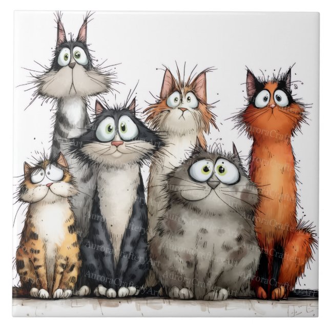 Gatos caprichosos (Frente)