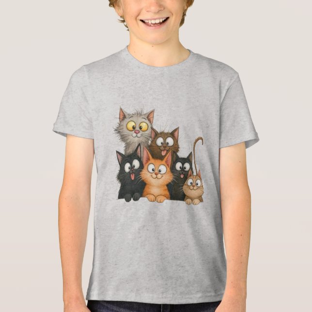 Gatos Caprichosos Fofos (Frente)