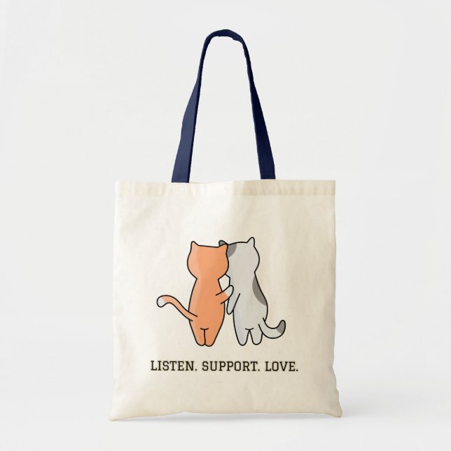 Gatos De Conforto | Bolsa Tote (Frente)