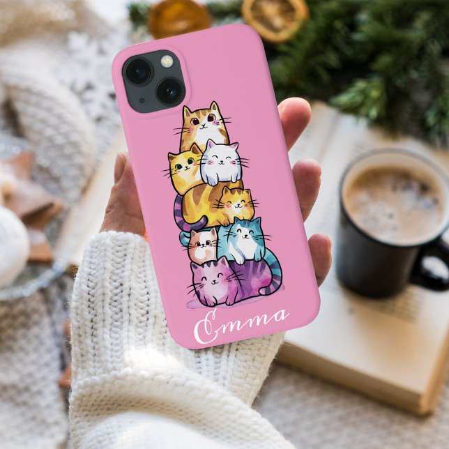 Gatos de Cores de Água Cuta Personalizados, Minima (Criador carregado)