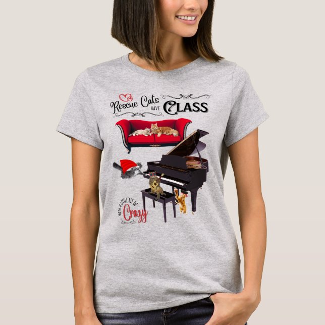 Gatos De Emergência Têm Camisa Da Classe T (Frente)