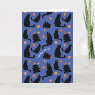 GATOS DE NATAL PERSONALIZÁVEIS CARTÃO