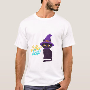 Gatos De Potter - Camisa De Gato Preto Mágico