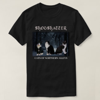 Gatos de Skogskatter Camisas de Becos Nortes