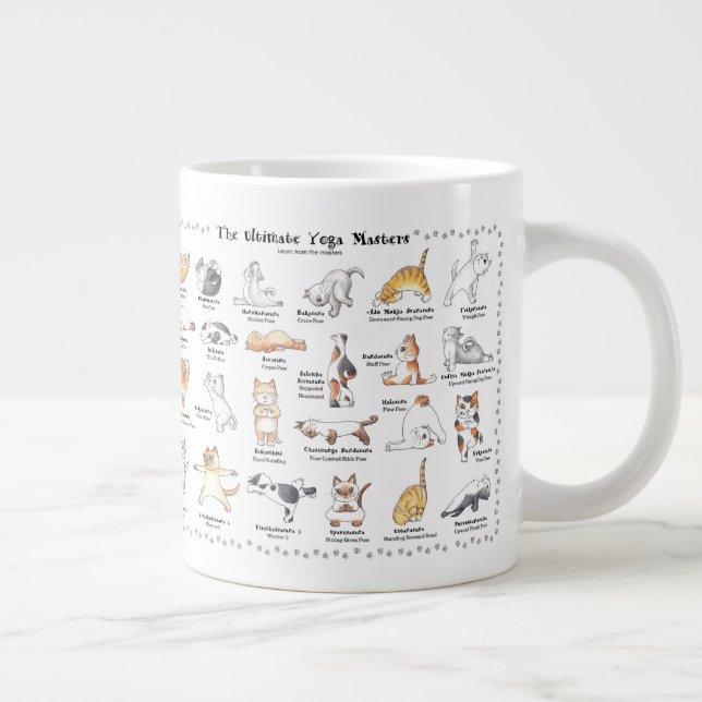 Gatos de yogi, caneca de café (Direita)