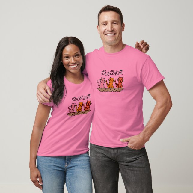 Gatos do canto camiseta e presentes (Unissex)