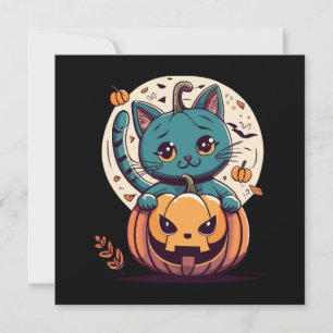 Gatos e Abóboras para um Feliz Halloween!
