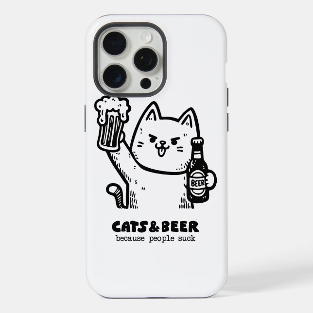 Gatos e cerveja 1 (Verso)