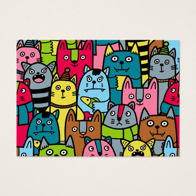 Gatos e gatinhos (Frente)
