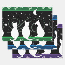 Gatos e Lua