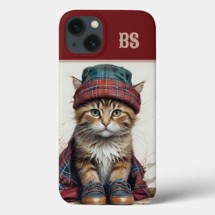 Gatos em Disguise Escocesa - gatos-tartã encantado