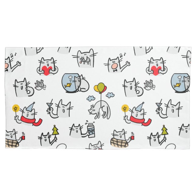 Gatos engraçados, leite e magia. (Frente)
