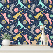 Gatos Espaciais Celestiais Fofos