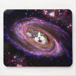 Gatos espaciais da Galáxia LOL Mousepad (Horizonta
