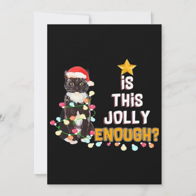 Gatos Feliz Natal (Frente)