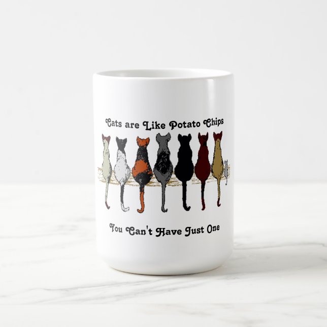 Gatos, gatos, gatos e uma caneca do gatinho (Centro)