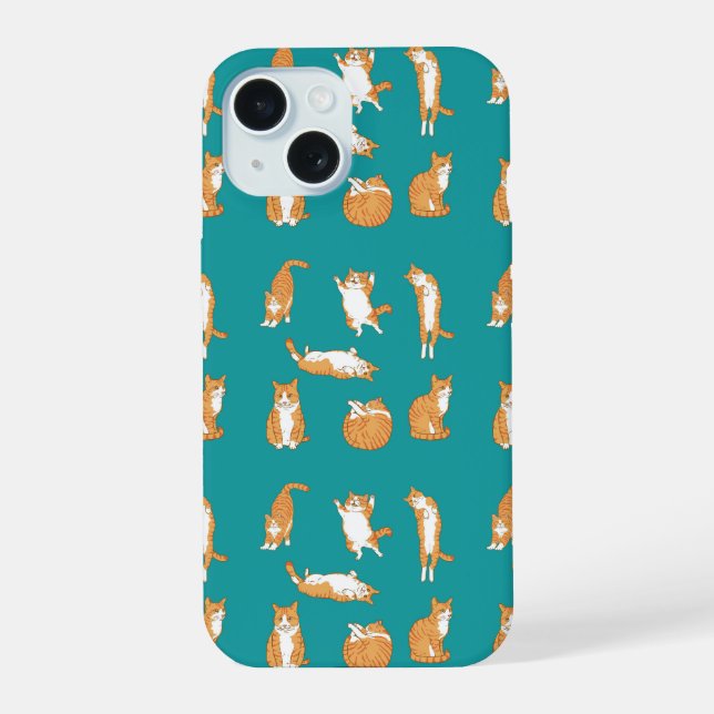 Gatos Laranja Engraçados (Verso)