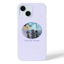 Gatos Louvre Paris - Enjoy Phone Case