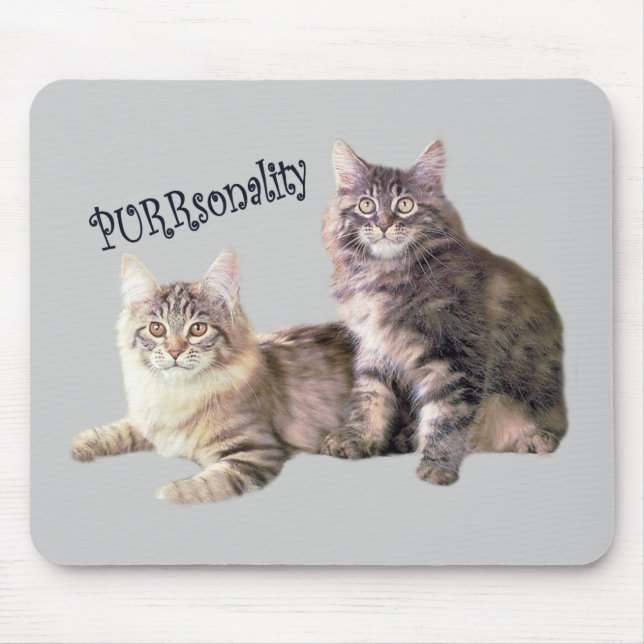 Gatos Mousepad PURRsonality (Frente)