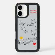 Gatos Musicais Harmonia Perfeita – Estojo OtterBox