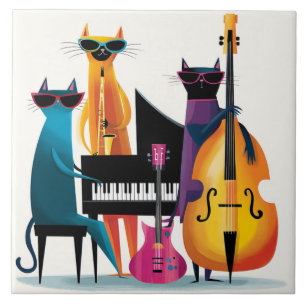 Gatos Músicos de Jazz Legal