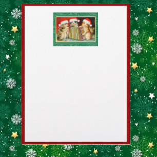 Gatos natais vintages