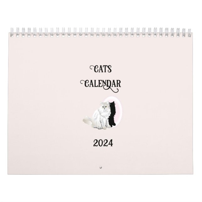 Gatos pelo Calendário do Mês (Capa)