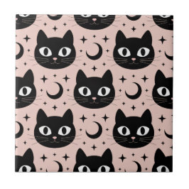Gatos Pretos Fofos & Halloween Celestial