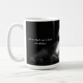 Gatos são caneca de gato Angels