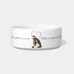 Gatos são o centro da tigela de gatos do Universo