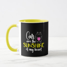 Gatos são o Sol da Minha Caneca do Coração