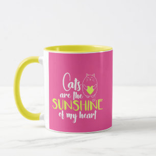 Gatos são o Sol da Minha Caneca do Coração