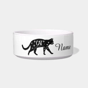 Gatos são os melhores.. Tigela de Cerâmica para Pe