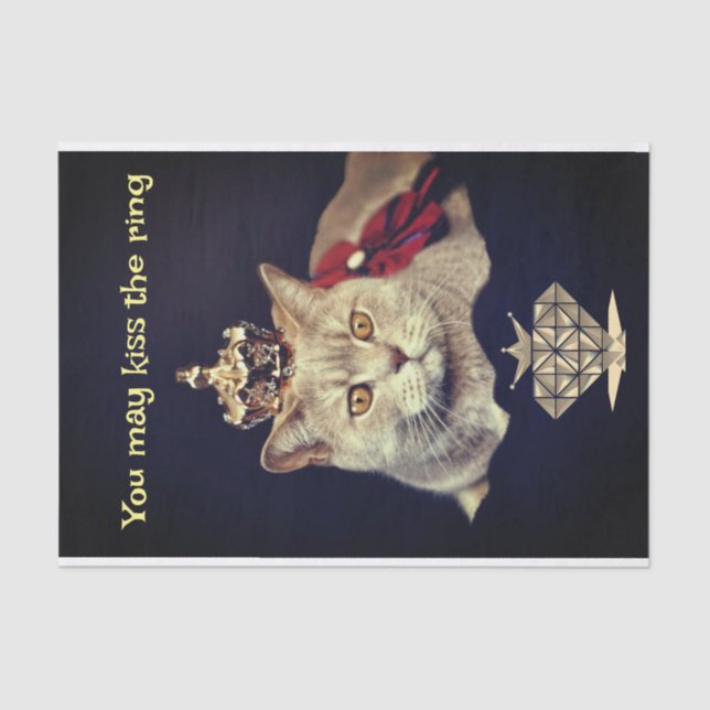 Gatos são papel tecidular do Kings (Frente )