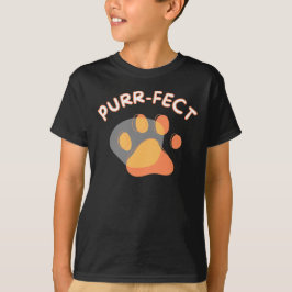 Gatos são PERFEITOS - Camiseta Infantil