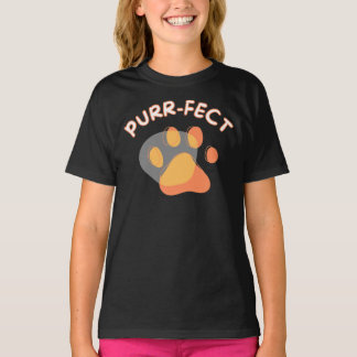 Gatos são PERFEITOS - Camiseta Infantil