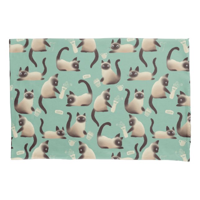 Gatos Siameses Ruins A Arrancar Coisas (Frente)