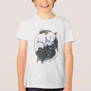 Gatos Yin Yang – Design de Arte de Gato Zen Pacífi