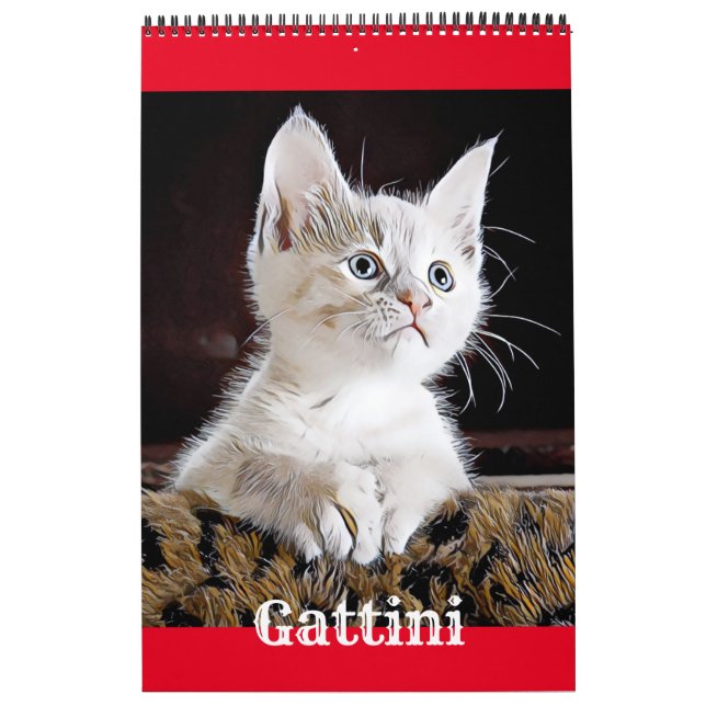 GATTI GATTINI CUCCIOLI - Calendário (Capa)