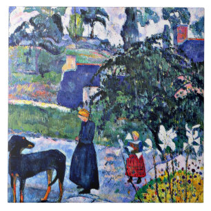 Gauguin - Entre os lírios