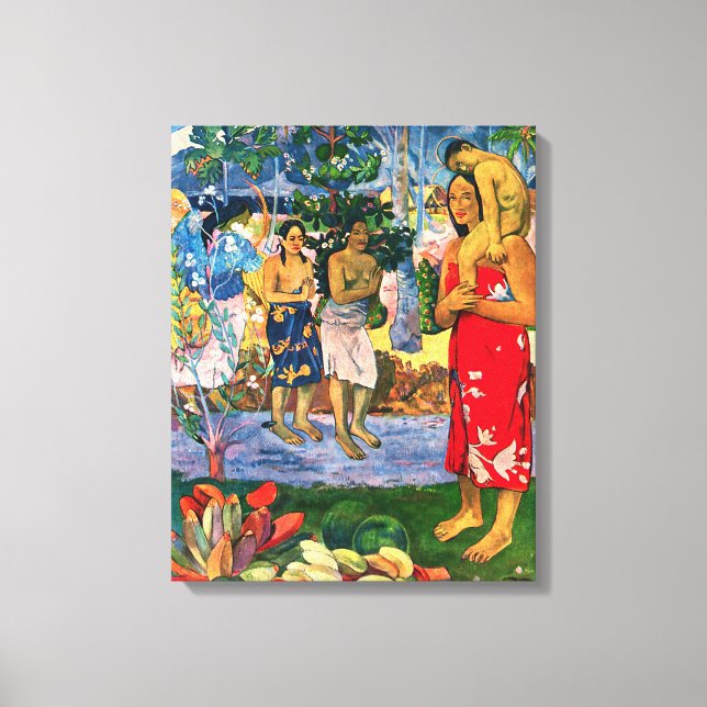 Gauguin Ia Orana Maria Canvas Wrap (Frente)