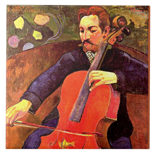 Gauguin - O Violoncelista (Frente)