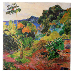 Gauguin - Paisagem de Martinica