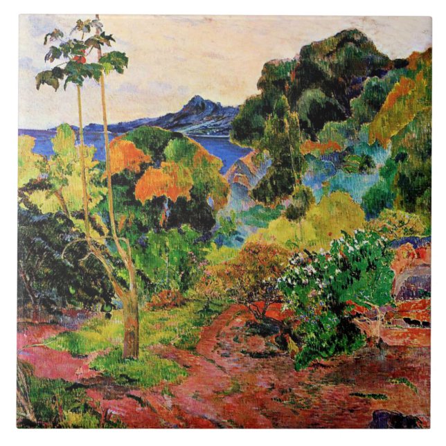 Gauguin - Paisagem de Martinica (Frente)