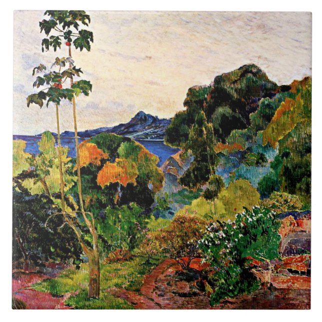 Gauguin - Poster de Vegetação Tropical (Frente)